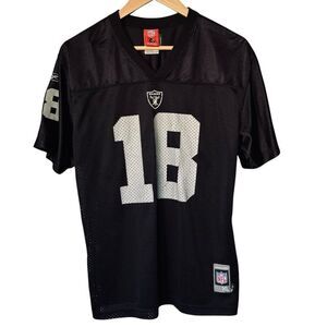 NFL Players Youth Randy Moss Oakland Raiders Short Sleeve NFL Jersey. XL.